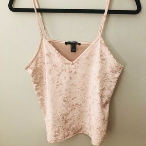 velvet tank top forever 21